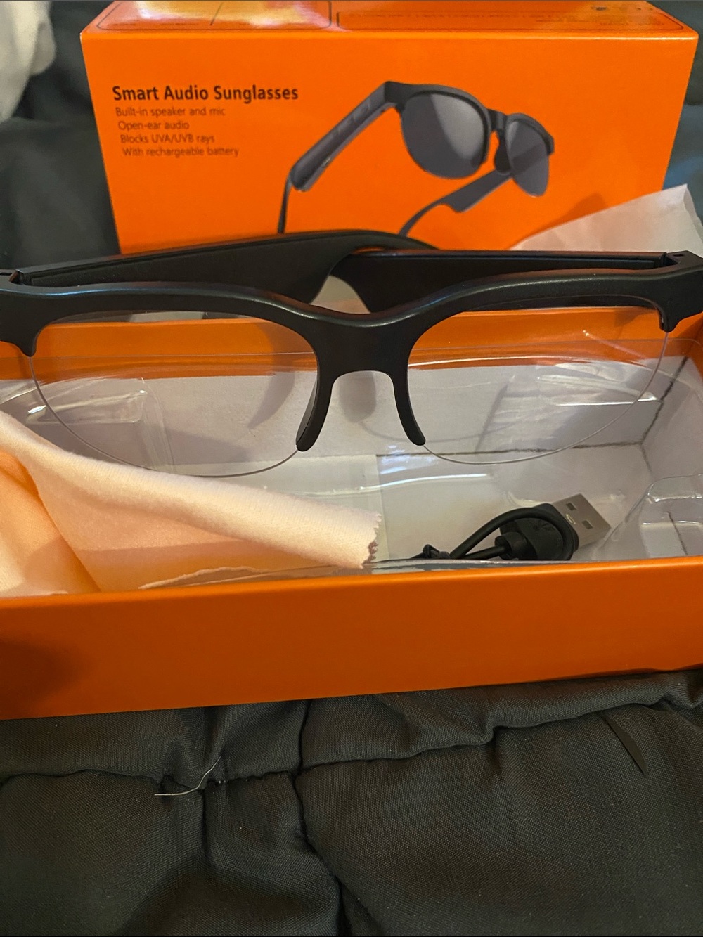 Smart Audio Sunglasses - Black